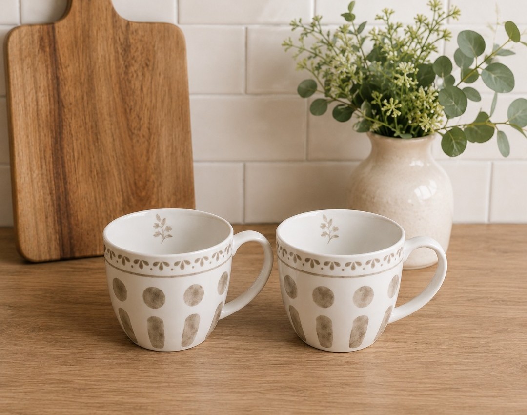 Tasse Déjeuner -Collection Aurélie - 380 ml - 9.7 x 8.4 cm - Miniature 3